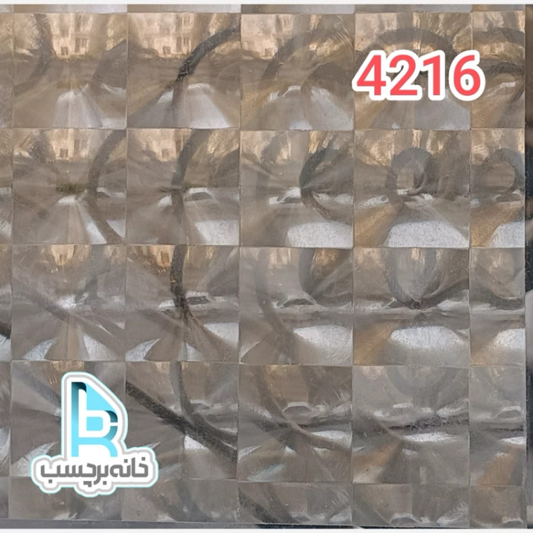 برچسب شیشه مات کن کد 4216 طرحدار ذره بینی