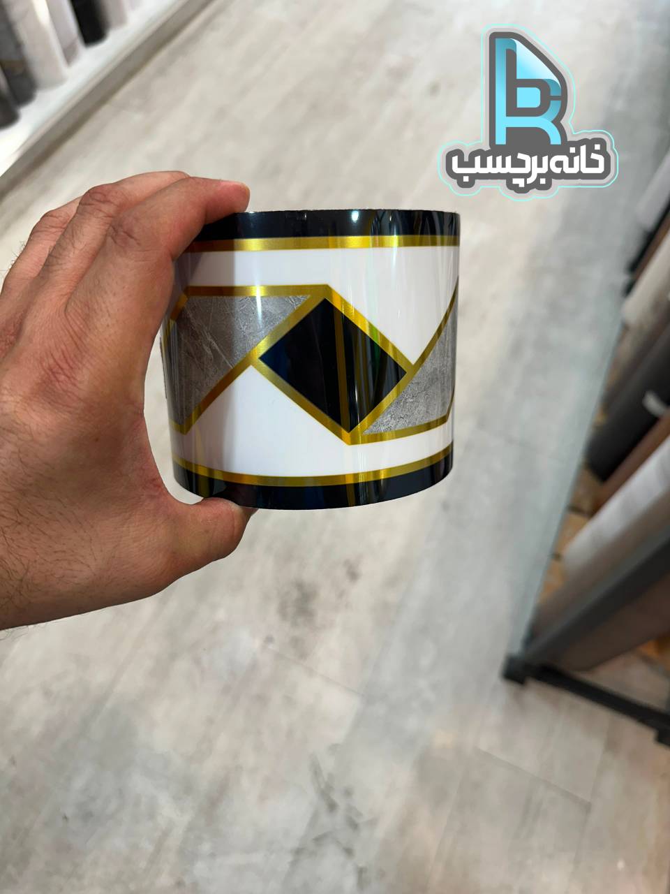 برچسب قرنیزی فومی لاکچری